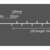 Multi-Sequence LED Indoor/Sheltered Outdoor String Lights with 24-Hour Auto-Timer - Cool White - Image 6