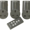 Wireless Remote Control Mains Sockets - Set of 3 - Image 2