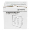 Touch Remote Wall Plate for RZ45 Audio Matrix - Image 4