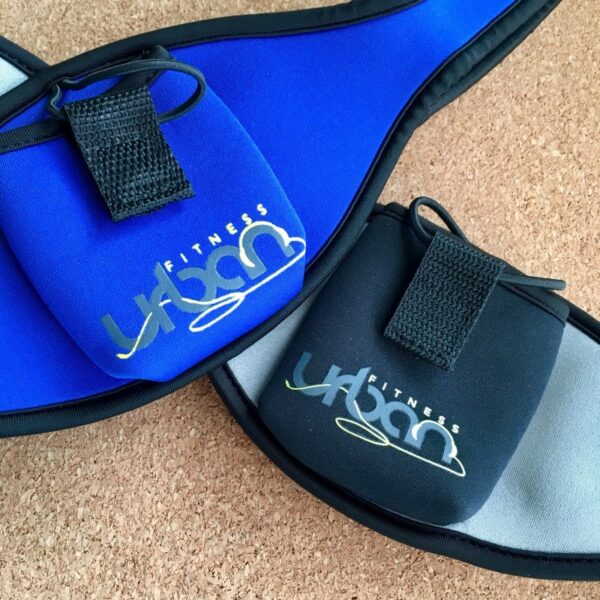 Urban Fitness 2 x Mic Belt Package - Blue & Grey