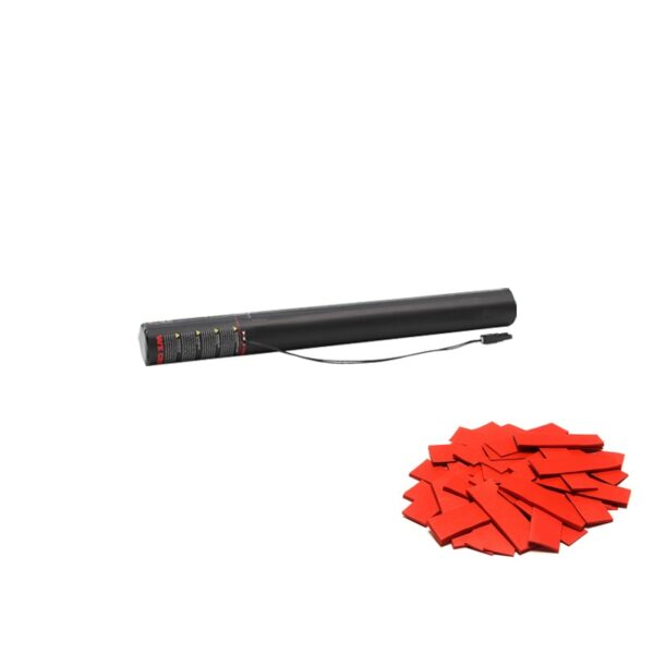 Electric Confetti Cannon 50cm Red