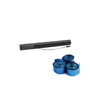 Electric Streamer Cannon 50cm Blue Metallic