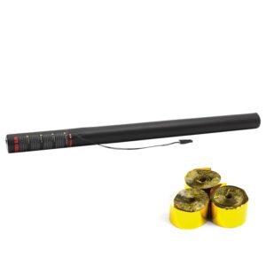 Electric Streamer Cannon 80cm Gold Metallic