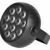 QTX BATPAR-18 Rechargeable Mini LED PAR Wash Light - Black - Image 2