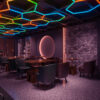 SD Hexagon Lighting RGB 4 Grid Long System - Image 3