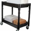 Heavy Duty Polypropylene Service Cart / Trolley on Castors - Image 2