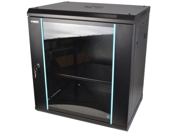 Cobra Case - CWR-1545 - Wall Mounting Metal 19" Rack Cabinet Glass Door 15U 450mm Deep
