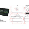 Cobra Case - CC1016 - COBRA Padded Equipment Bag - 584 x 265 x 265mm - Image 5